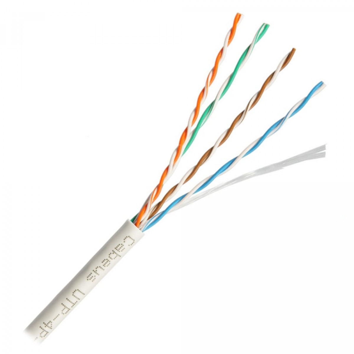 Кабель Cabletech UTP4 cat.5е, одножильный / 305м / CCA