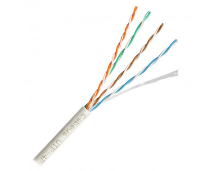 Кабель Cabletech UTP4 cat.5е, одножильный / 305м / CCA