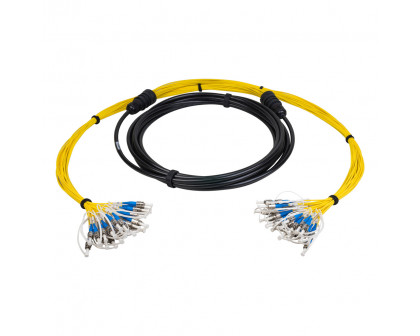 Сборка кабельная 4pc, SC/UPC-SC/UPC 9/125мкм, длина 60м, вывод 0.4м, буфер 3мм (FO-D-IN/OUT-9-4-LSZH) в бухте.