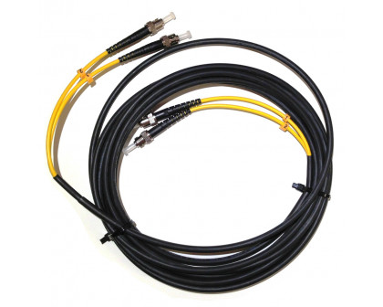 Сборка кабельная 2pc, LC/UPC-LC/UPC 9/125мкм, длина 40м, вывод 0.4м, буфер 3мм (FO-BR-9-2-1.5-NU) в бухте.