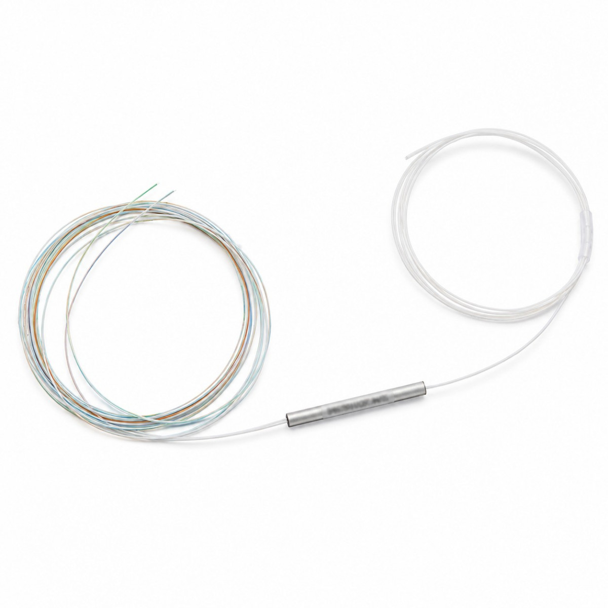 Сплиттер PLC 1x2 steel tube 0,9mm 1,5m G657