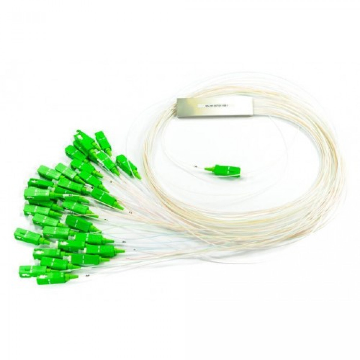 Сплиттер PLC 1x32 steel tube 0,9mm 1,5m G657 SC/APC
