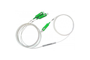 Сплиттер PLC 1x2 steel tube 0,9mm 1,5m G657 SC/APC