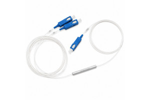 Сплиттер PLC 1x2 steel tube 0,9mm 1,5m G657 SC/UPC