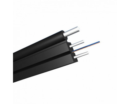 Оптический кабель усиленный  FTTH 4s на 4 волокна G.652, LSZH, LSZH DROP