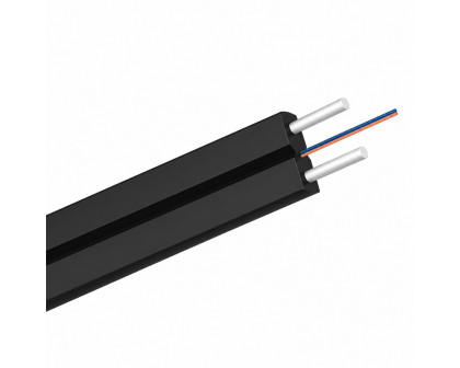 Оптический кабель FTTH-S 4-fiber 3x2 FRP G.657A1 LSZH  black