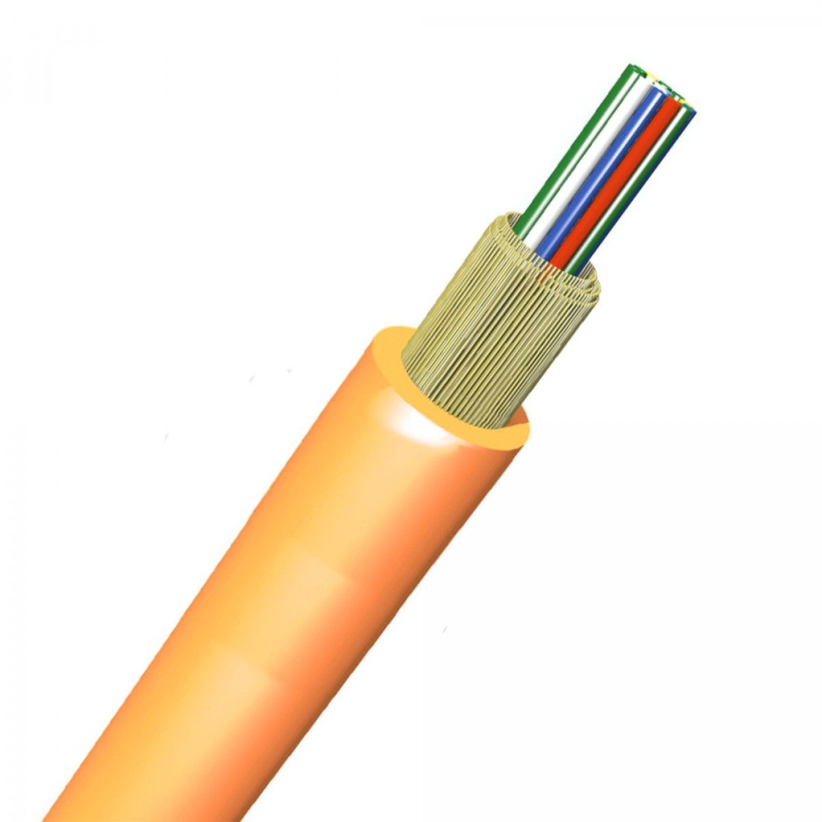 Оптический кабель для применения внутри помещений (Distribution cable) CO-DV4-3