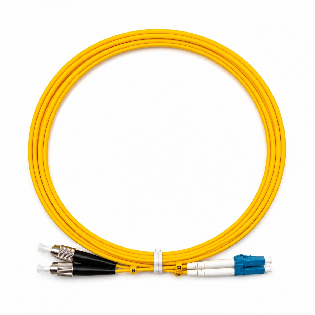 Оптический шнур FC-LC/UPC SM 9/125 duplex 3м