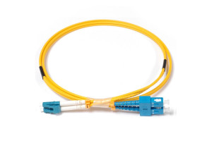 Оптический шнур SC-LC/UPC SM 9/125 duplex  1м