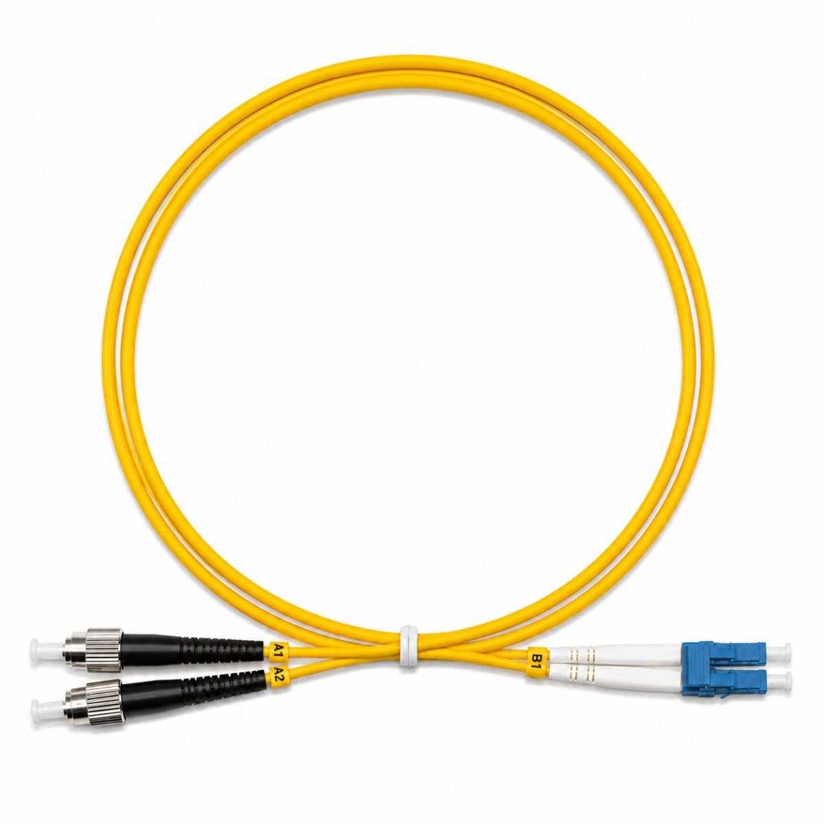 Оптический шнур ST-LC/UPC SM 9/125 duplex  1м