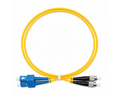 Оптический шнур ST-SC/UPC SM 9/125 duplex  3м
