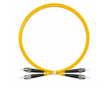 Оптический шнур ST-ST/UPC SM 9/125 duplex  1м