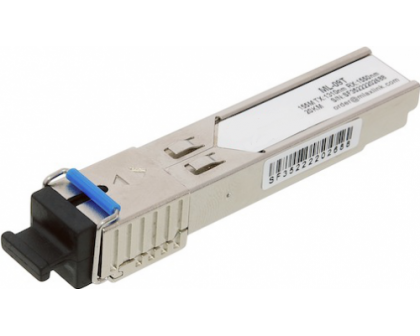 Модуль SFP WDM, 1.25Гбит/с, 1490/1550нм, 80км, SC, DDM