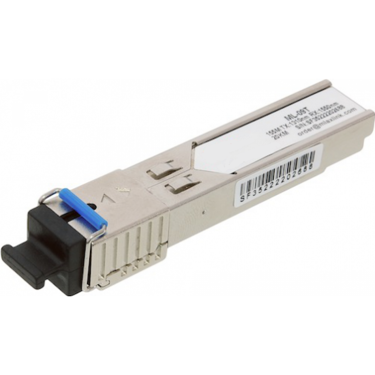 Модуль SFP WDM, 1.25Гбит/с, 1550/1310нм, 40км, SC, DDM