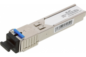 Модуль SFP WDM, 1.25Гбит/с, 1550/1310нм, 20км, SC, DDM