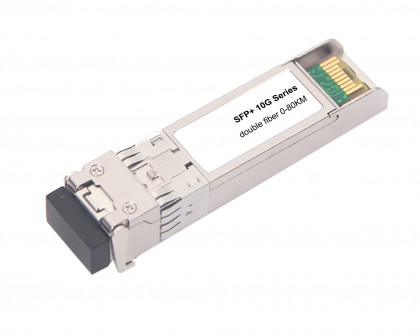 Модуль SFP+ Double LC, 10Гбит/с, 1550нм, 40км, DDM