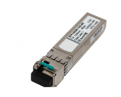 Модуль SFP+ WDM, 10Гбит/с, 1270/1330нм, 40км, LC, DDM